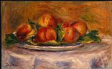 Pierre Auguste Renoir Peaches on a Plate painting